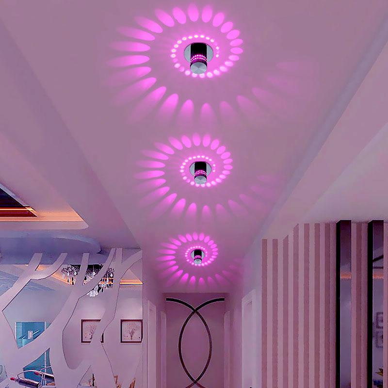 Elegant Jupiter LED Ceiling Light in a modern bedroom
