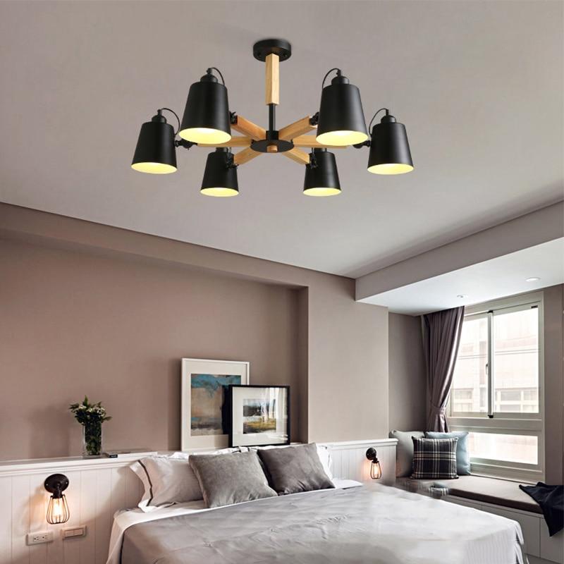 wooden chandelier