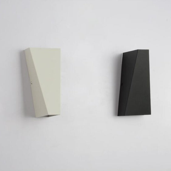 modern geometric led wall light