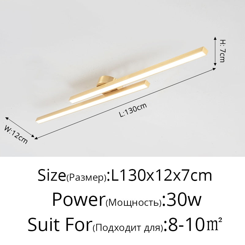 modern linear ceiling lights