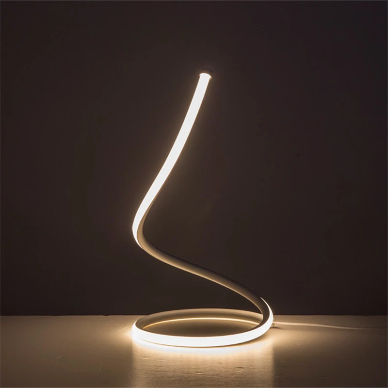 spiral lamp