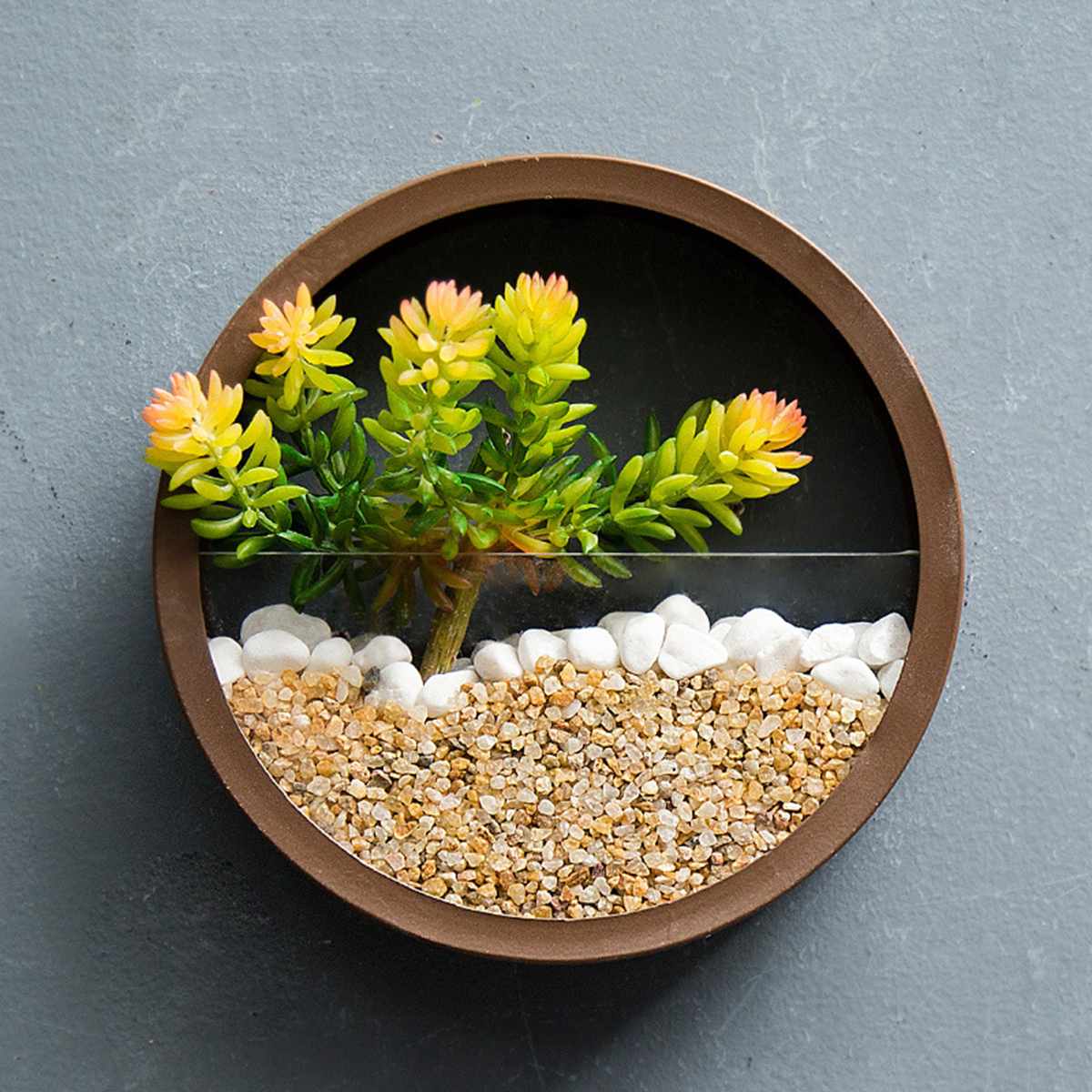 nordic style hanging wall vases for living room