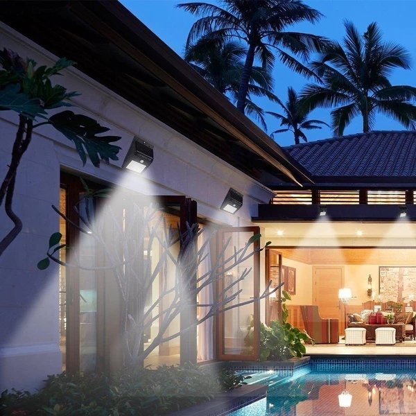 outdoor solar wall lights