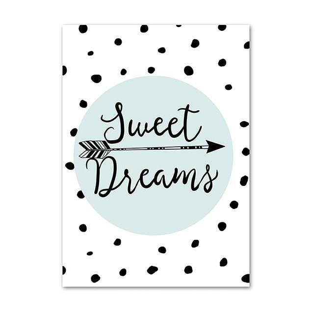 Panda Cartoon Canvas Wall Art - Lala Lamps Store