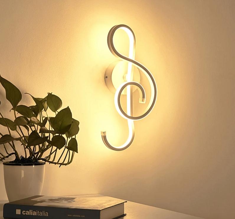Meandering LED Wall Light