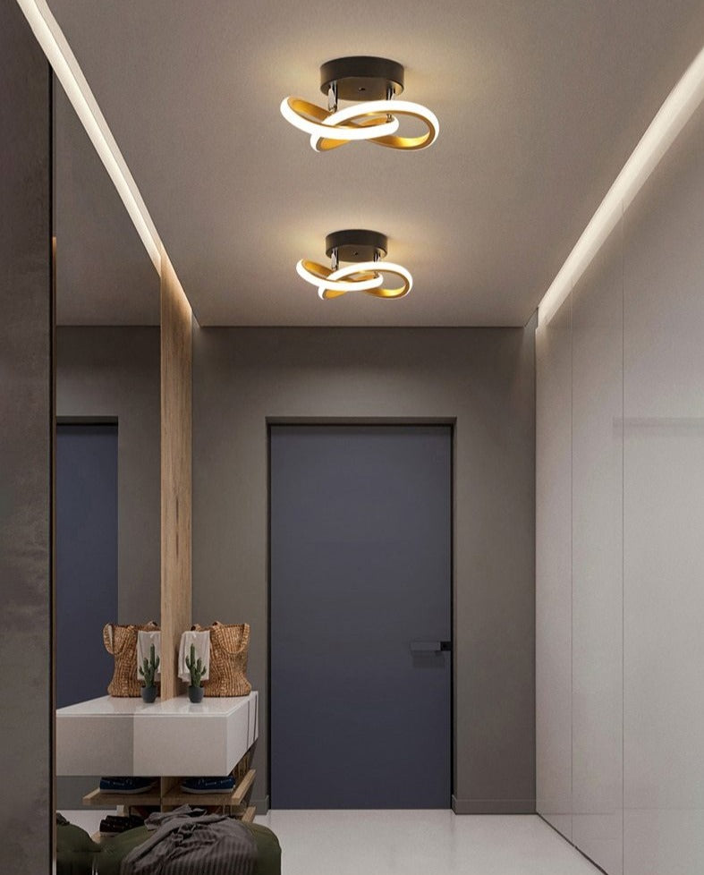 flush mount entry light
