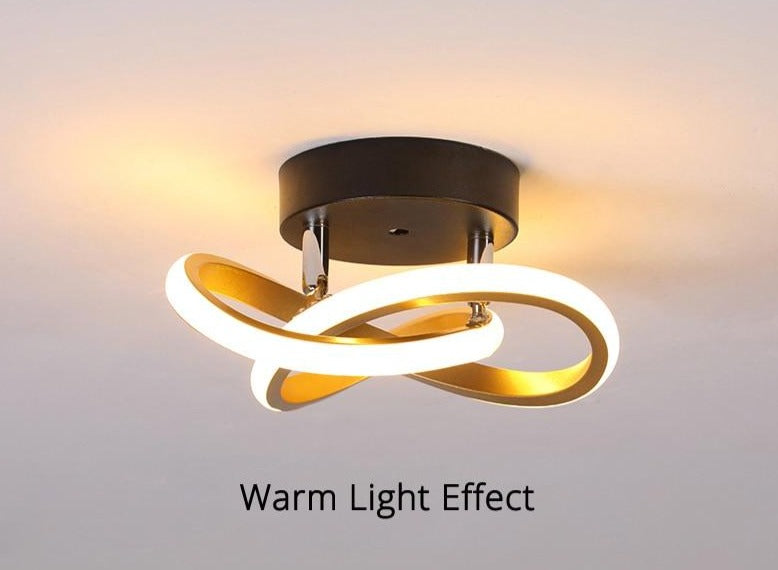 gold flush mount light