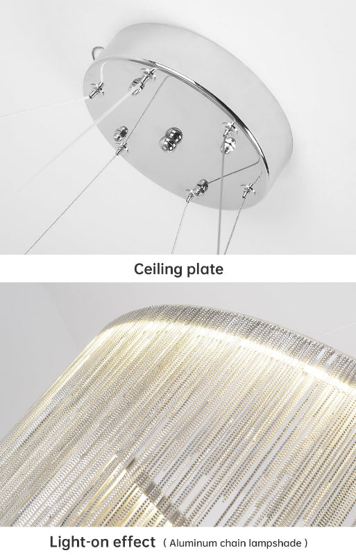 raindrop crystal chandelier