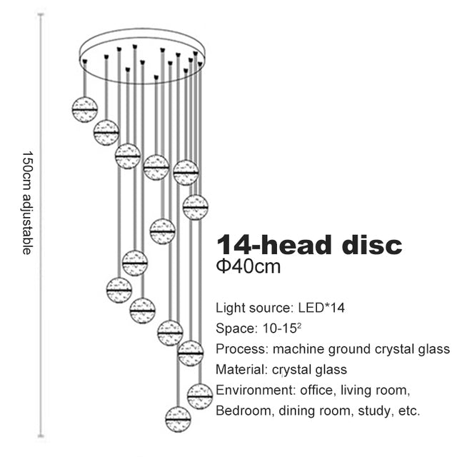 raindrop chandelier