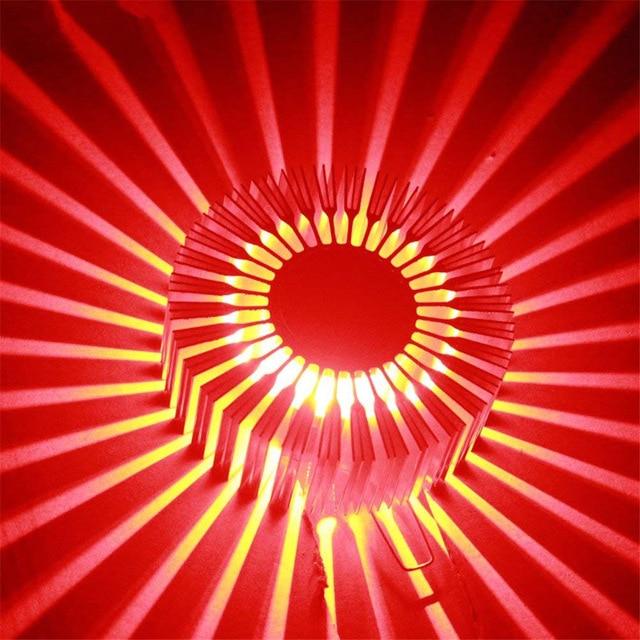 red color surface ceiling light