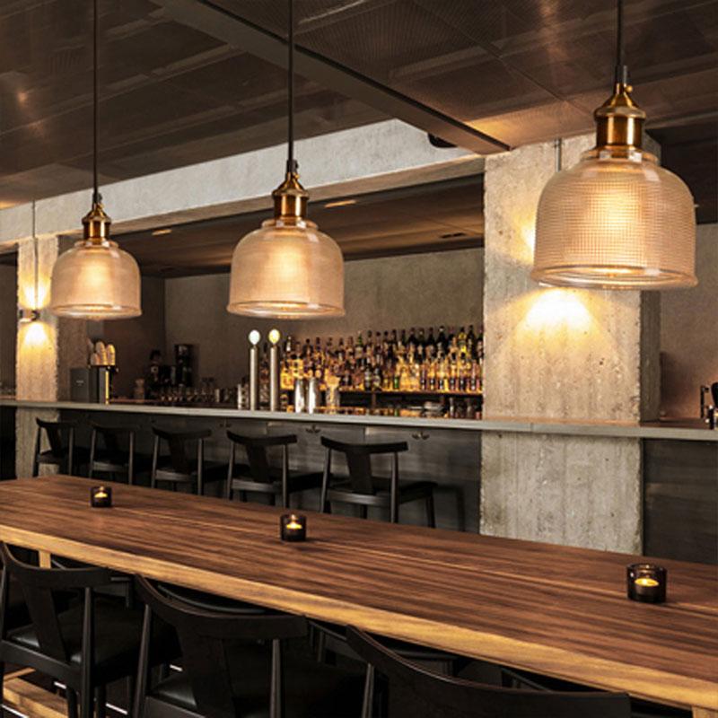 colorful glass pendant lights