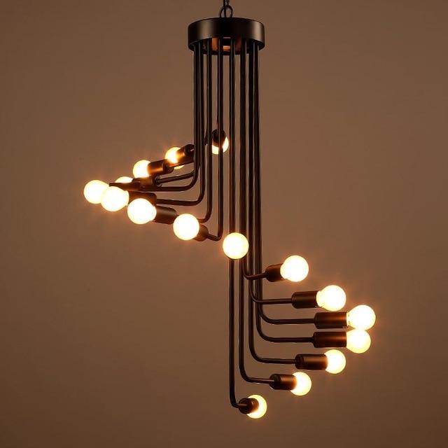 spiral chandelier
