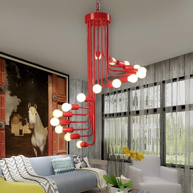 spiral hanging light