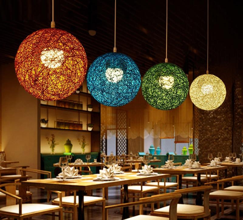 string light pendant