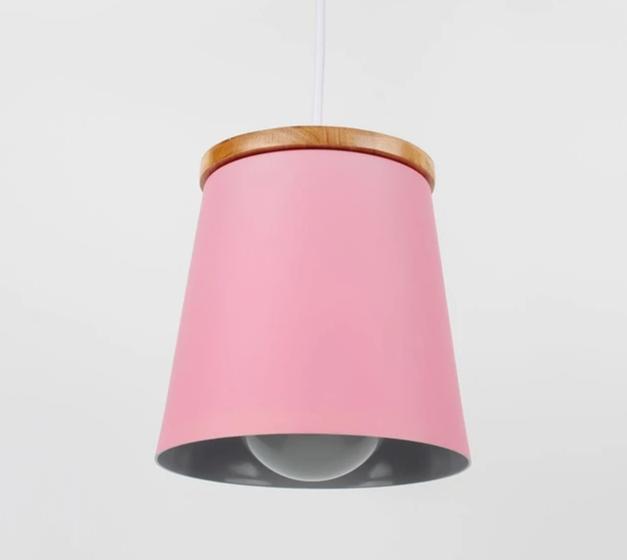 Wooden Nordic Drop Down Lamp