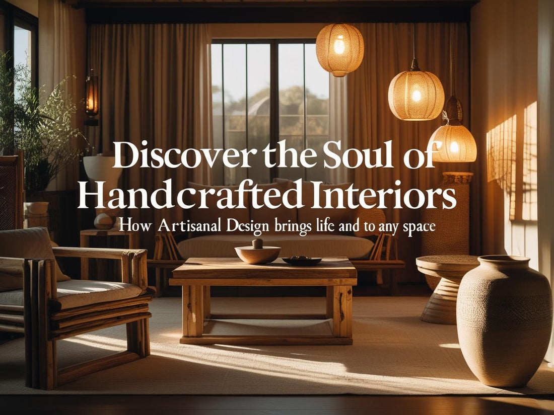 handcrafted lighting interior