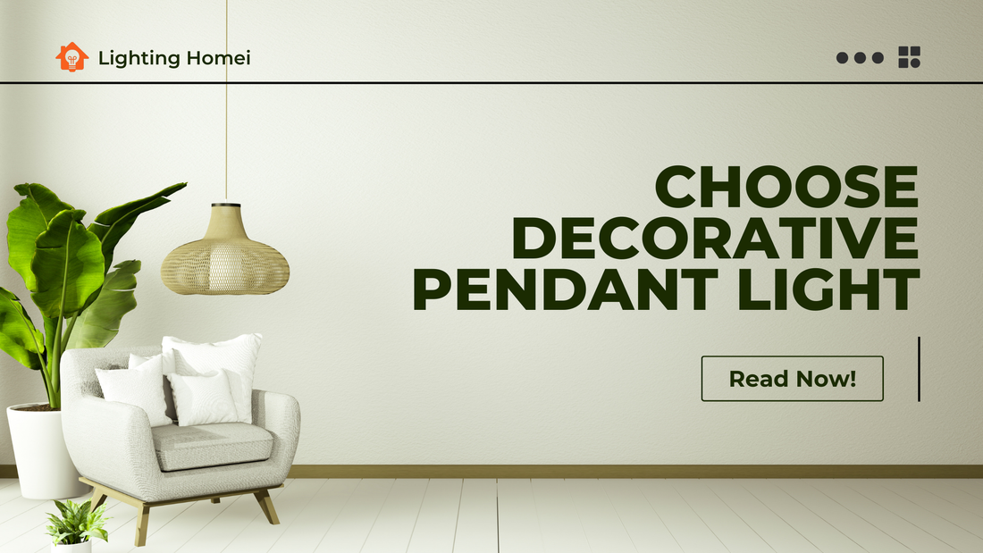 How to Choose the Right Pendant Light – A Complete Guide