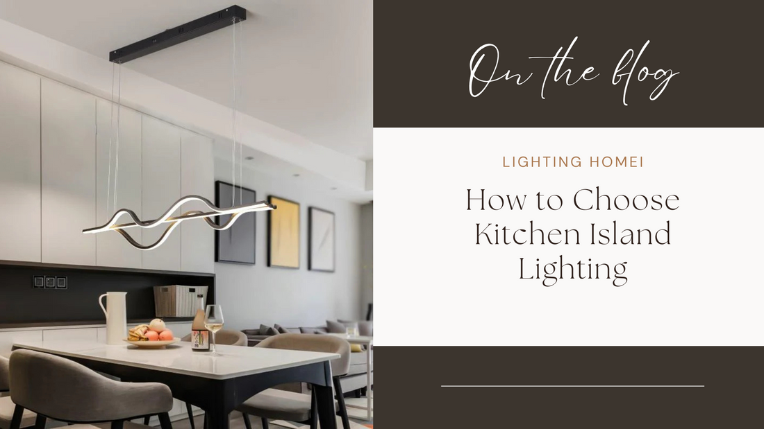 How to Choose Kitchen Island Lighting