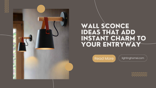 Wall Sconce Ideas That Add Instant Charm to Your Entryway