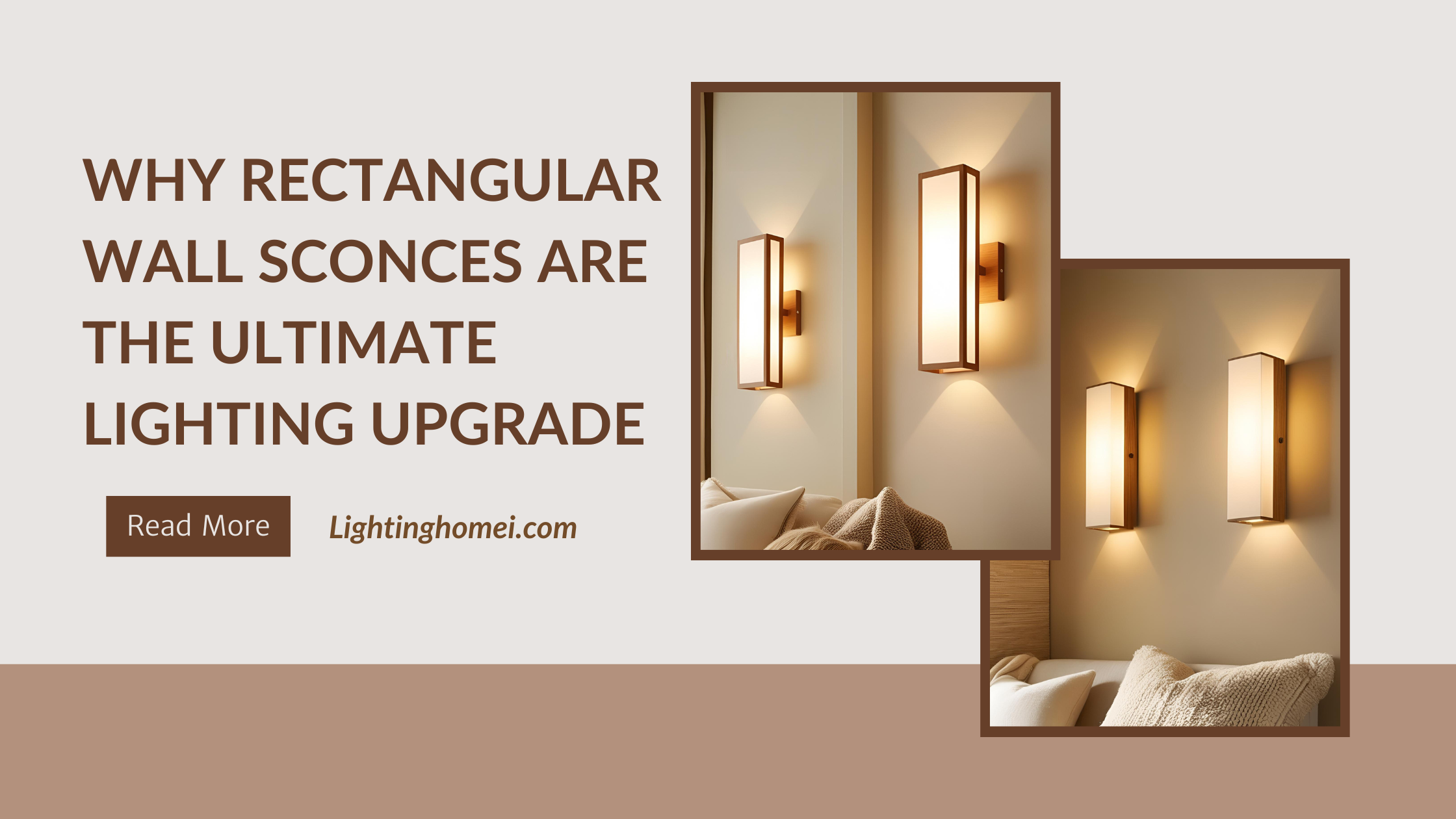 Horizontal Rectangular Sconce Why Rectangular Wall Sconces Are the Ultimate Lighting Upgrade for ...
