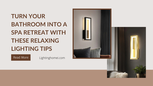Turn Your Bathroom Into a Spa Retreat with These Relaxing Lighting Tips