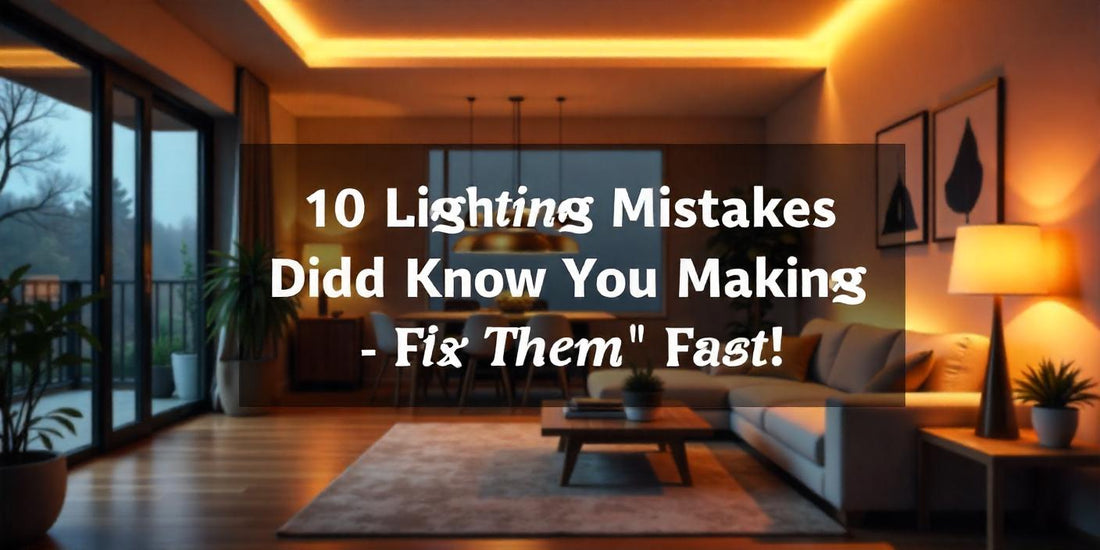 10 lighting mistakes