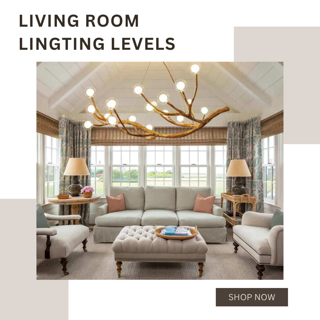 Recommended Lighting Levels for Your Living Room