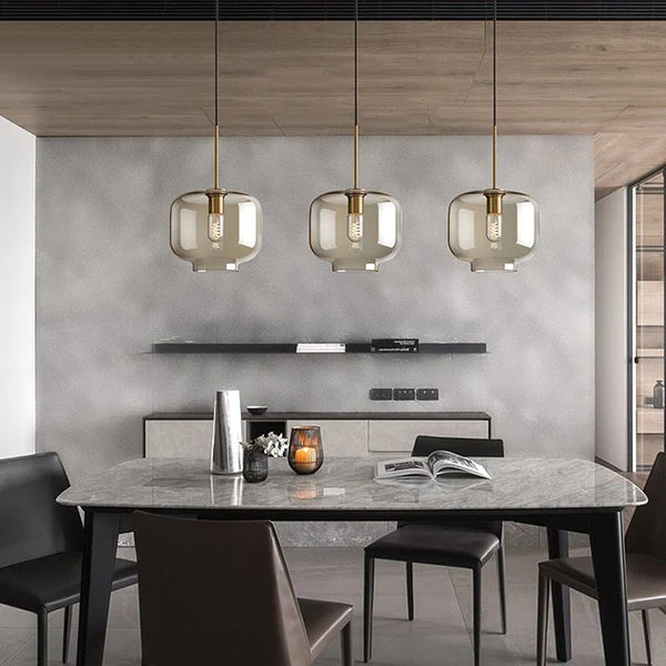 Farmhouse wooden pendant light for cozy ambiance