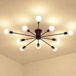 10 arms sputnik ceiling light