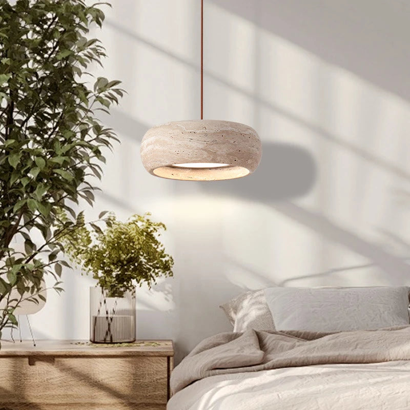 Ande Travertine Pendant Light