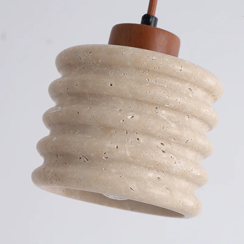 Beehive Stone Pendant Lights