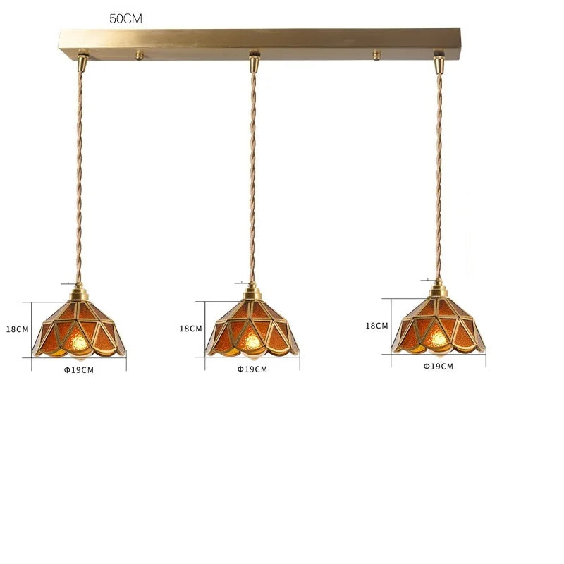 linen pendant light