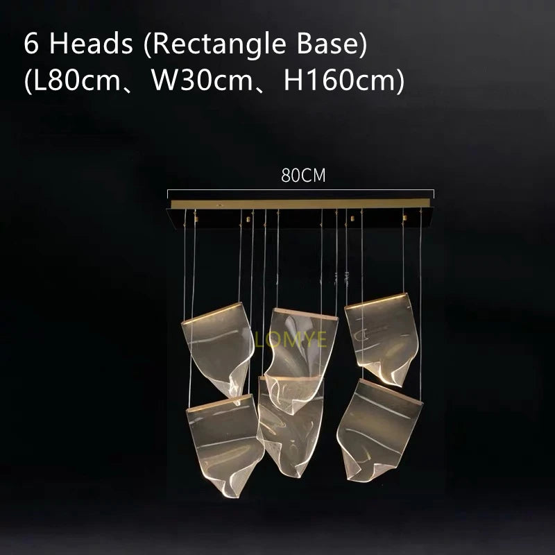 Fire Shadow Chandelier - Lighting Homei