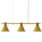 Cone Wooden Chandelier