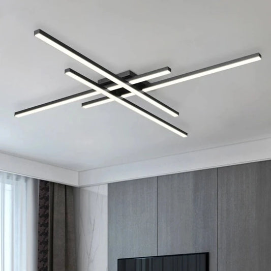 Light Rods Flush Mount Ceiling Light