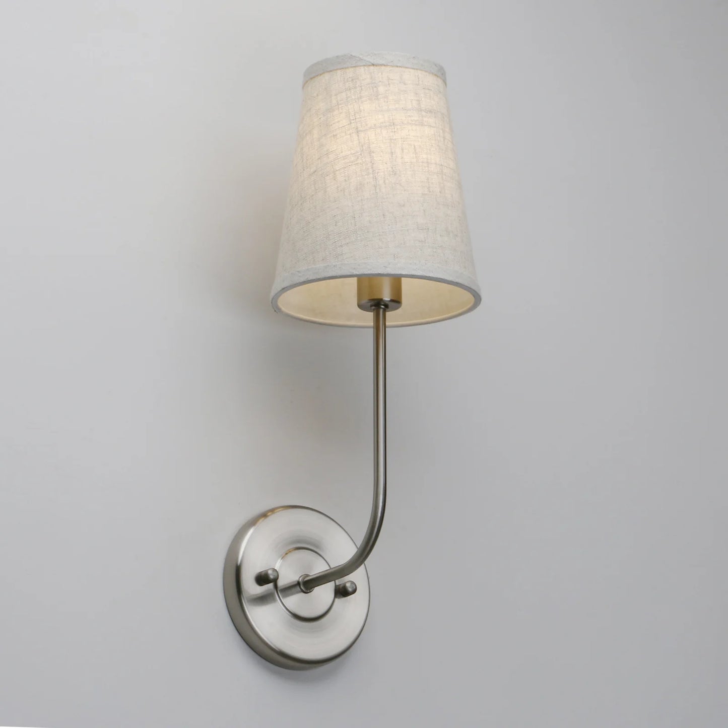 Melanie - Single Fabric Wall Sconce