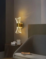 Modern glass all wall sconce