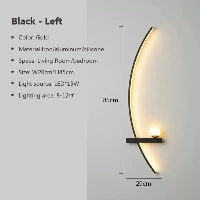 led wall light for bedrom