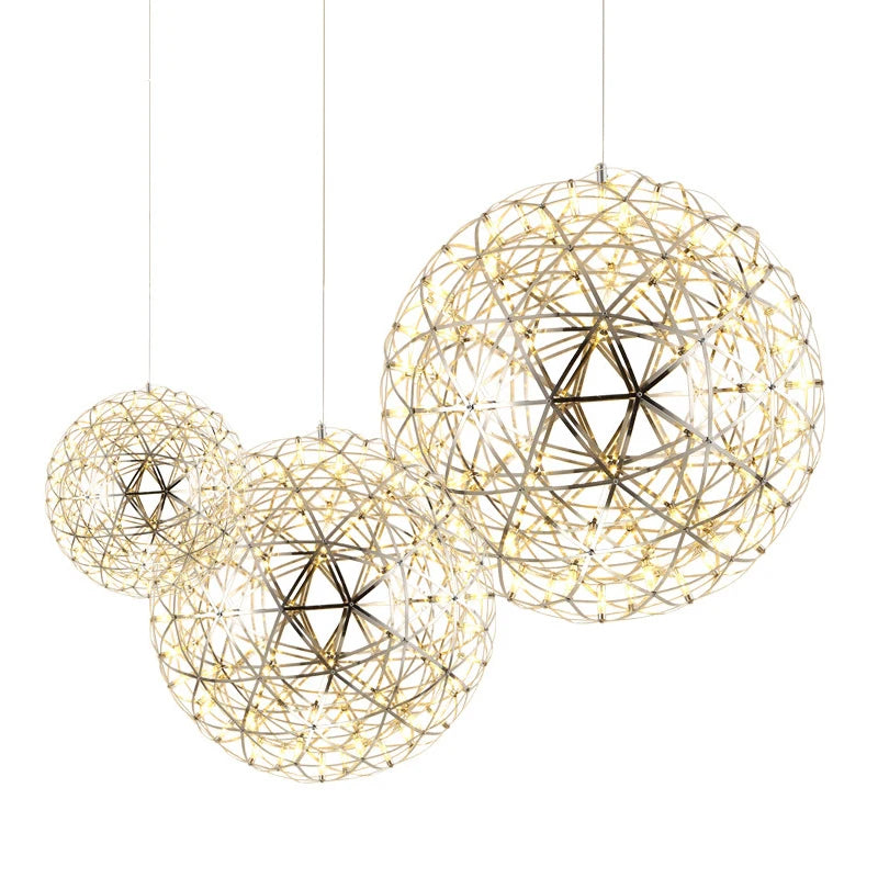 Modern Spark Ball Chandelier