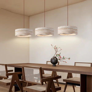 Ande Modern Travertine Pendant Light