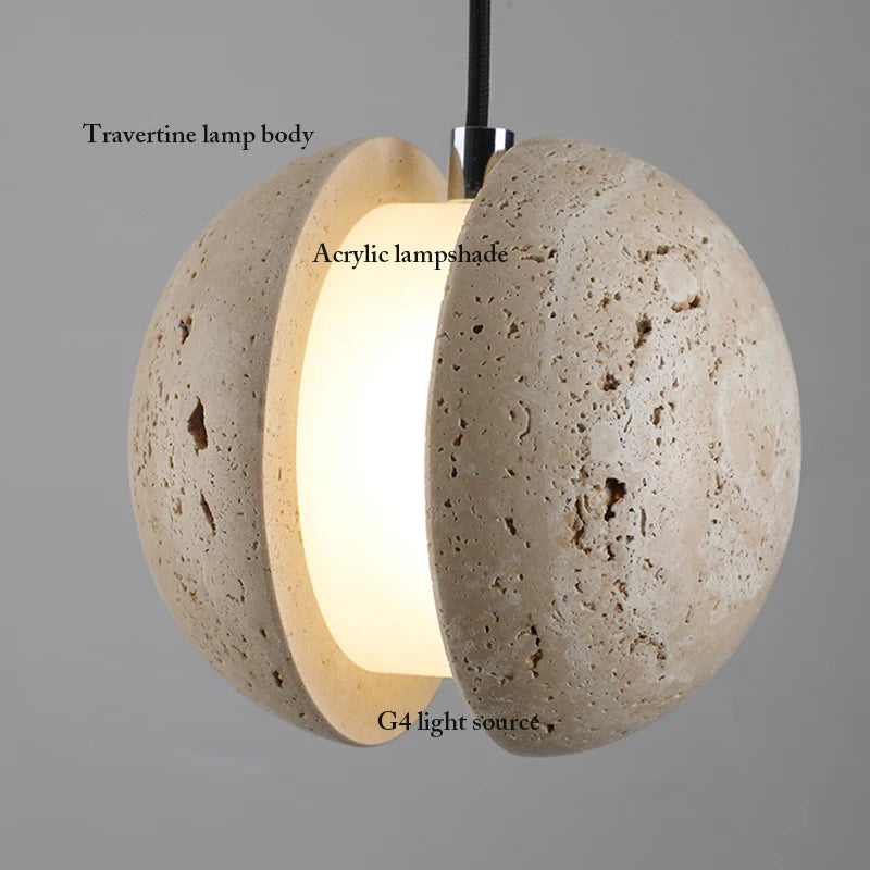 Nebula Modern Stone Pendant Light