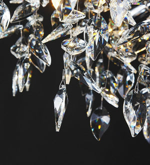 crystal branch chandelier
