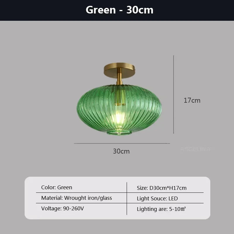 Asce Round Ceiling Light