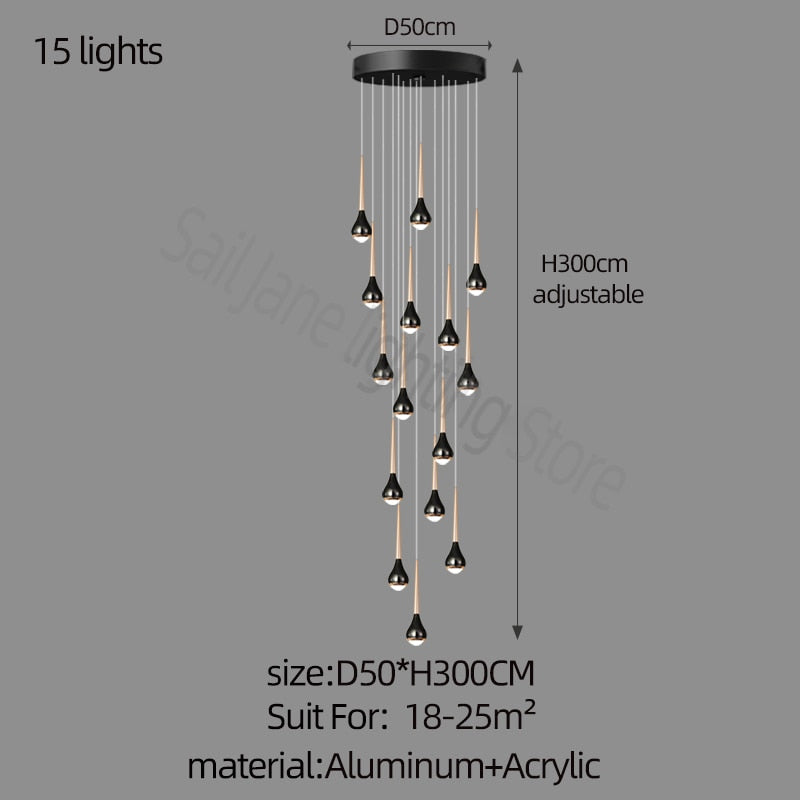 modern chandelier for foyer