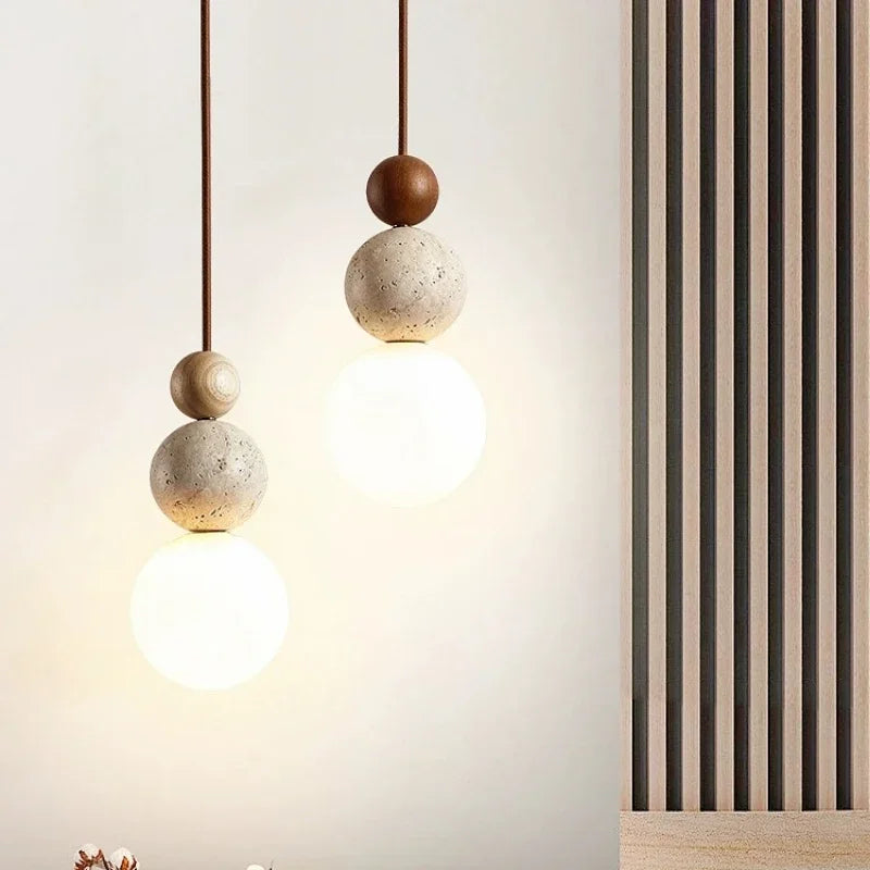 SLego Natural Stone Pendant Light