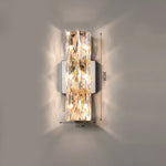 11.81 inch crystal wall scones warm white light color