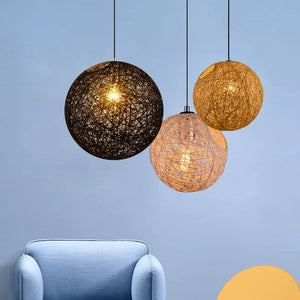 colorfull string ball pendant light | Lighting Homei