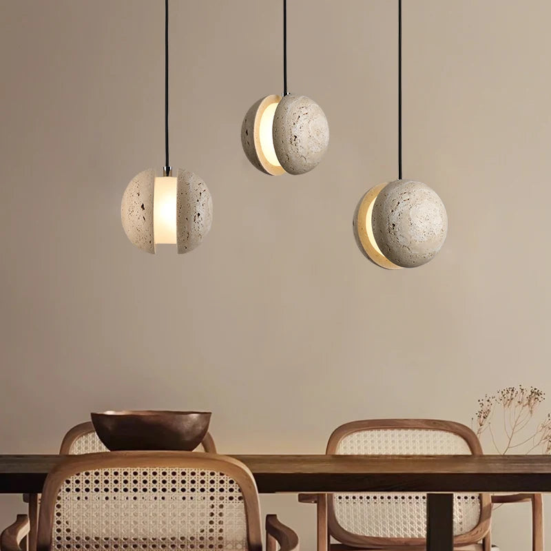 Nebula Modern Stone Pendant Light