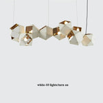 white chandelier