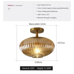 Simple Round Ceiling Light Design